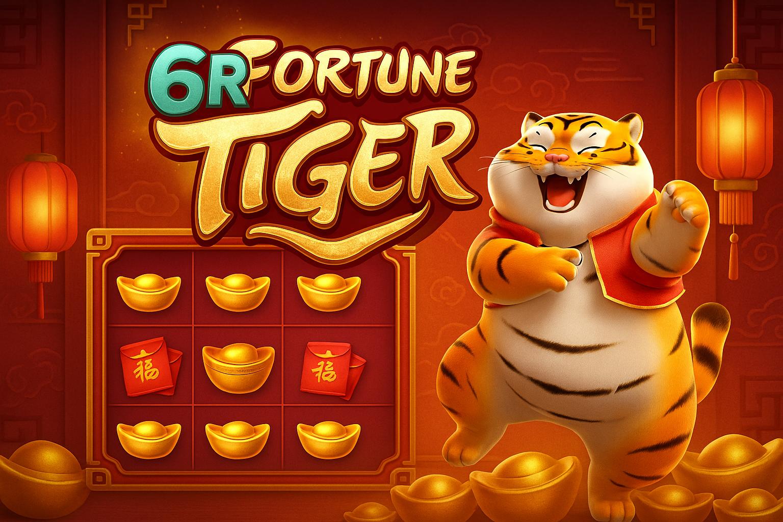 Fortune Tiger é um jogo imperdível no 6R Casino