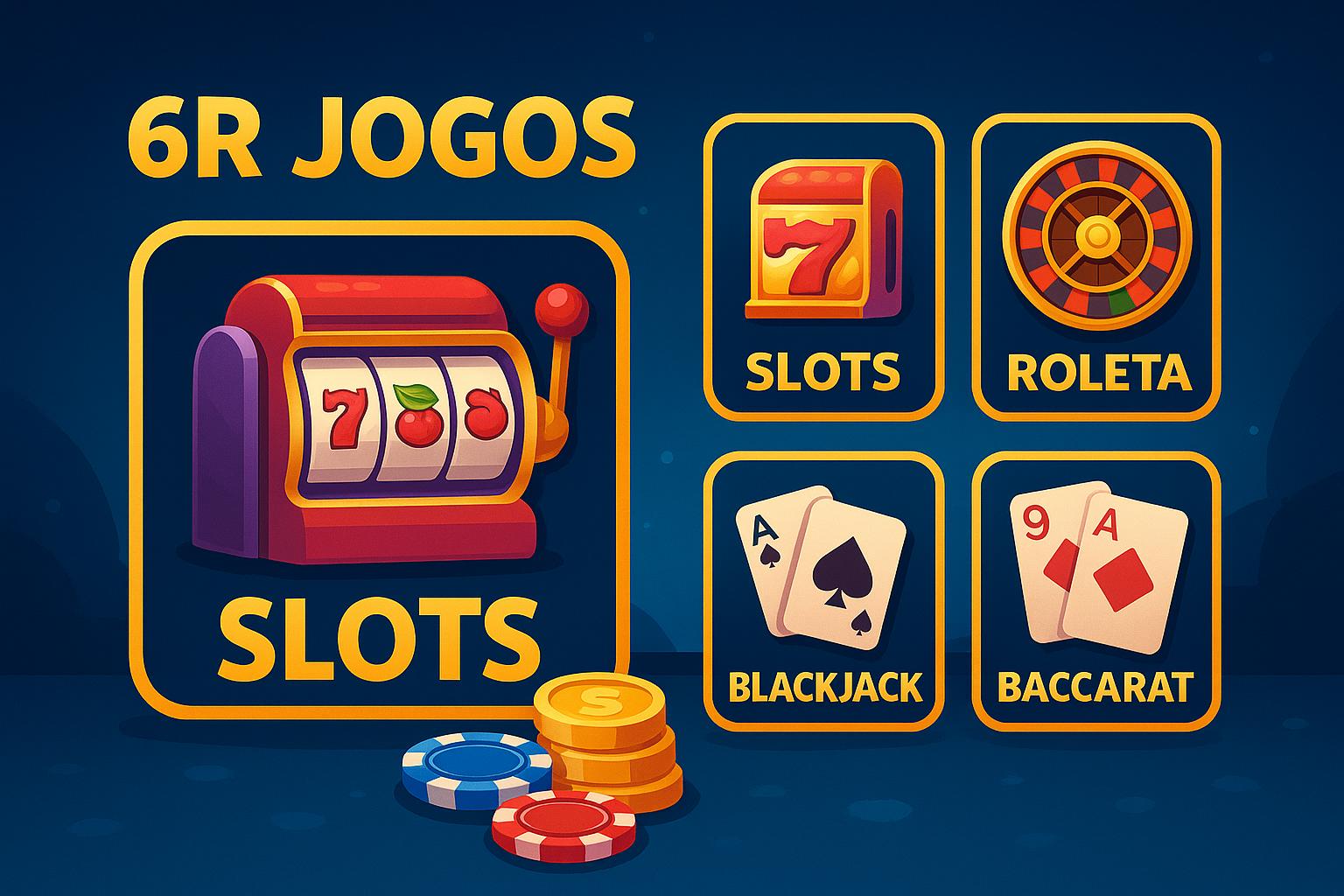 Jogos de cassino online 6R
