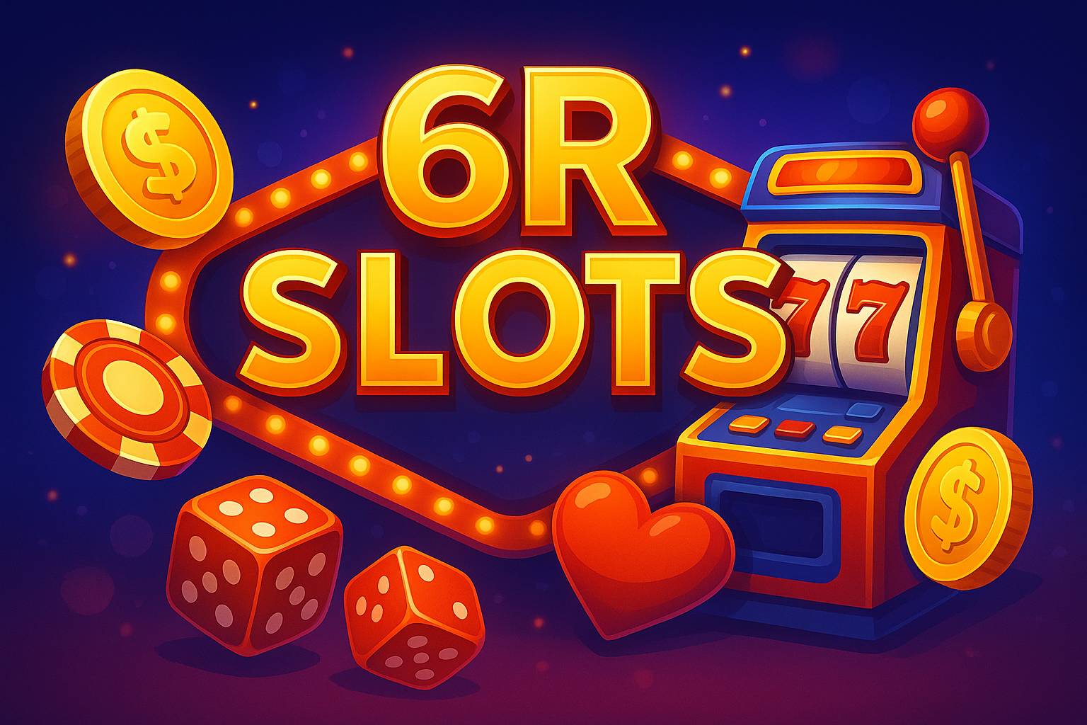 Explore o mundo das slot machines no 6R Casino